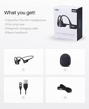 Shokz OpenRun Pro Mini Premium Bone Conduction Open-Ear Bluetooth