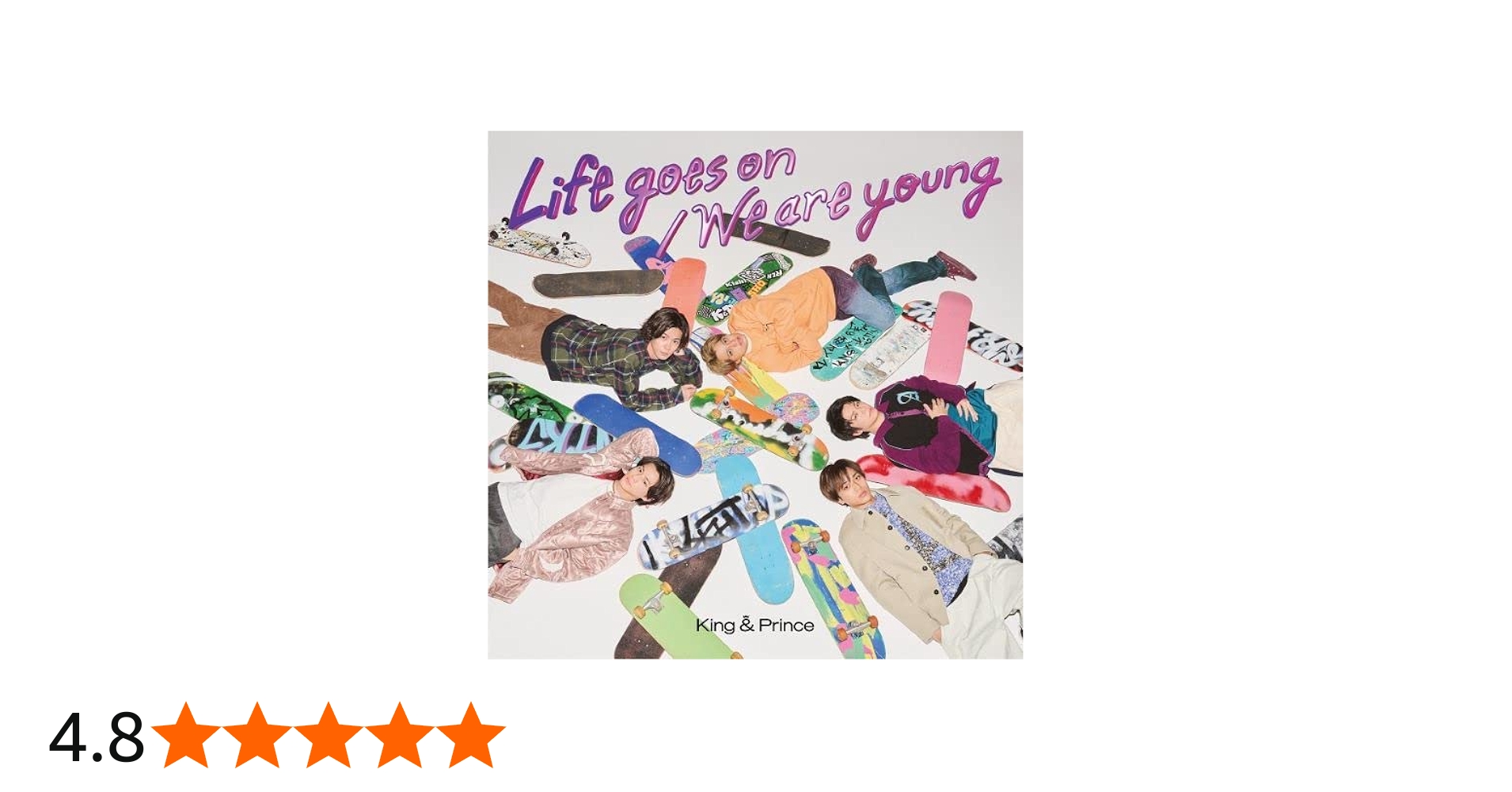 Amazon.co.jp: Life goes on / We are young (通常盤/初回プレス限定