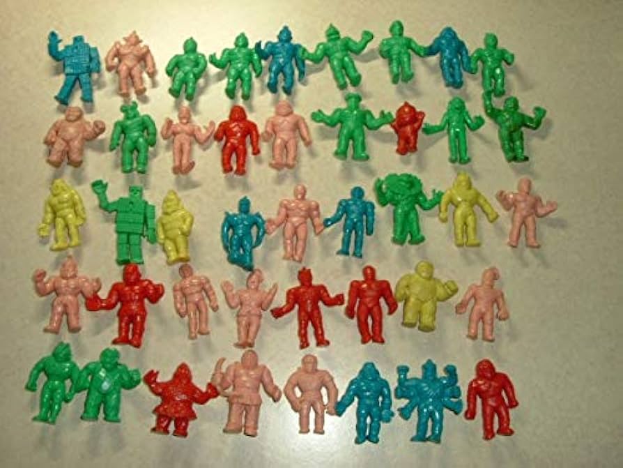 Amazon.co.jp: 森永 キャラメル キン肉マン ファイツ人形 43個 食玩