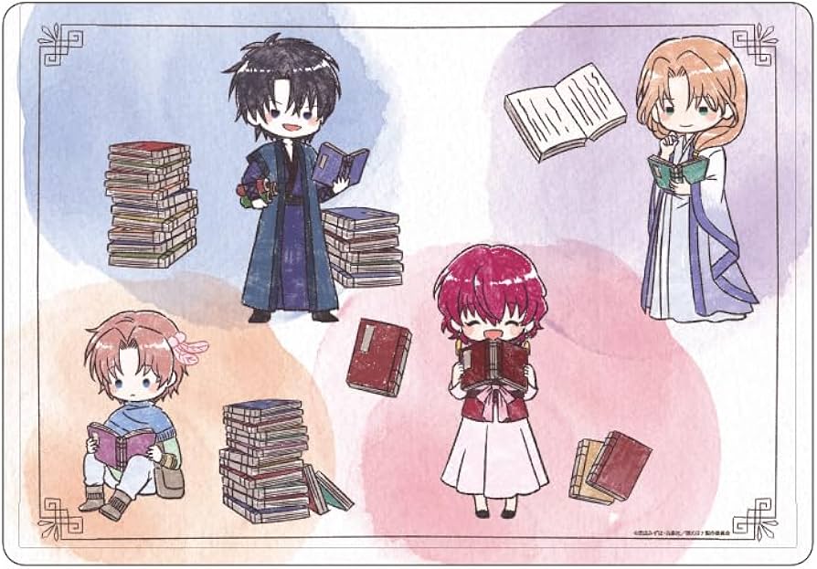 Amazon.co.jp: 暁のヨナ 06 ヨナ&ハク&スウォン&ユン 読書ver.[グラフ