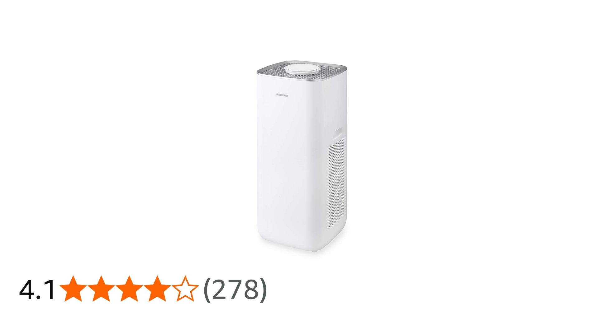 Amazon.co.jp: アイリスオーヤマ 空気清浄機 36畳 風量5段階 消臭 除菌