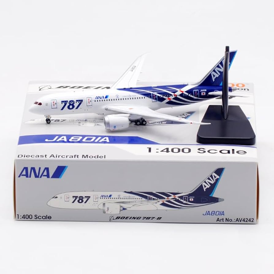 ANA B787-8 『成田市制施行70周年』塗装 ギア着脱可 1/400 ANA B787-8