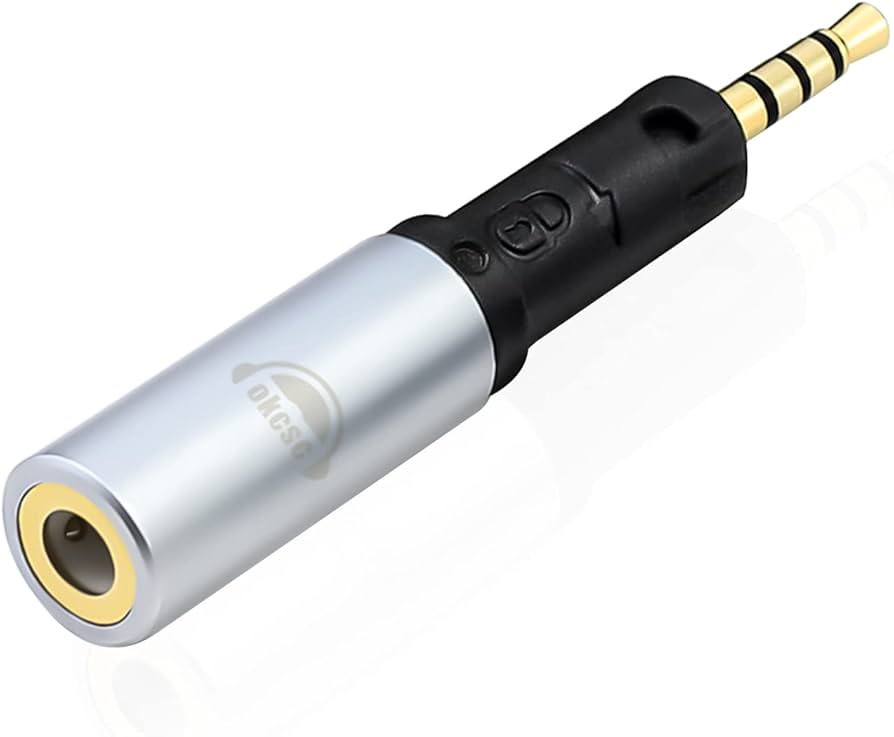 Amazon | okcsc HD598-3.5mm 変換コネクター ヘッドホン用 Sennheiser