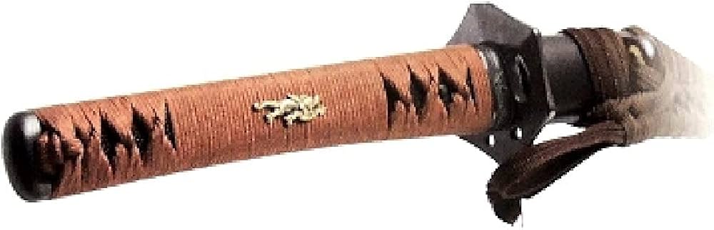 Amazon.co.jp: 【受注生産品】居合刀-2 #108 突兵拵○縁頭:銅地古美