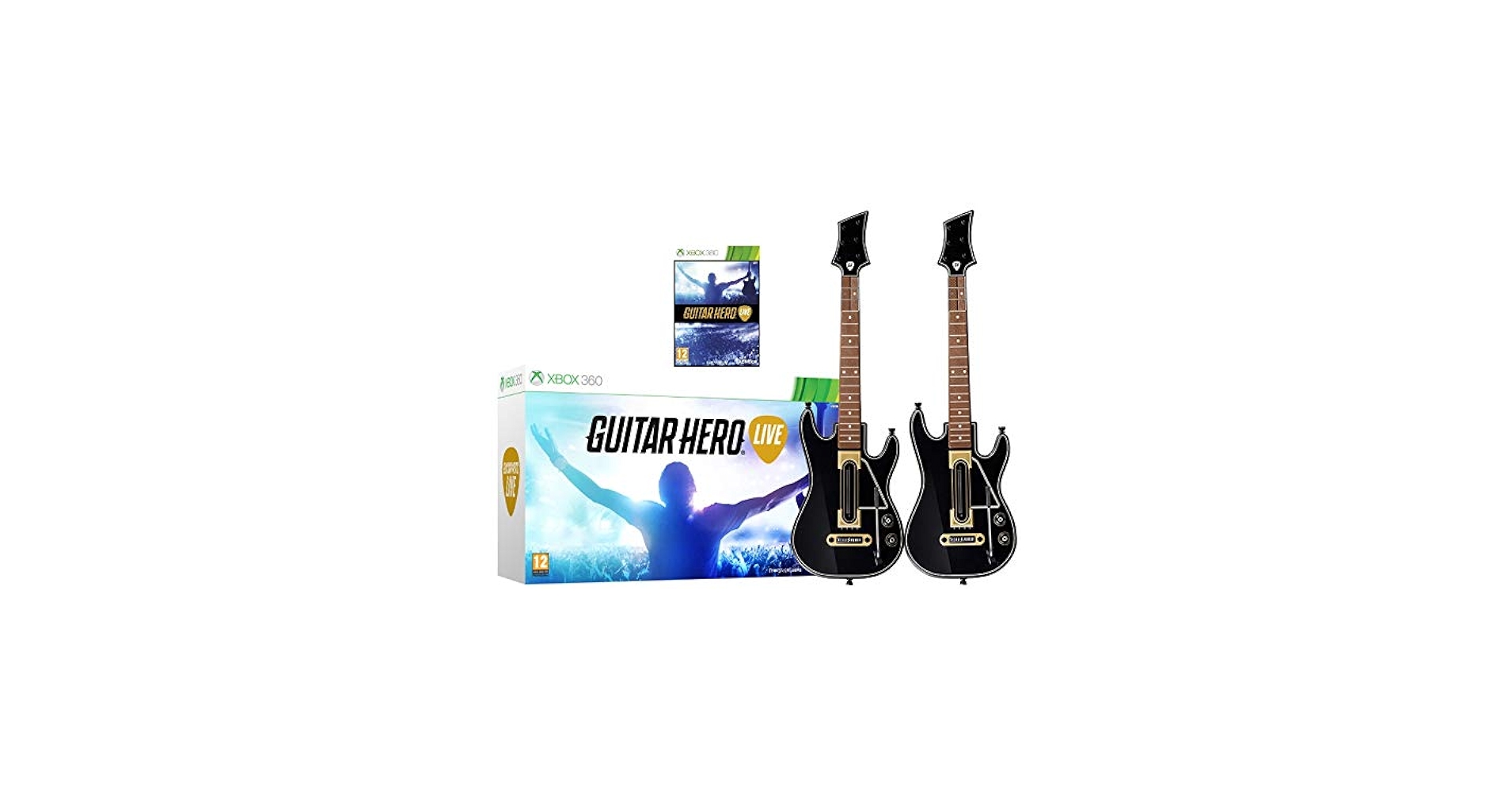 Amazon.com: Activision Guitar Hero Live 2-Pack Bundle - Xbox 360