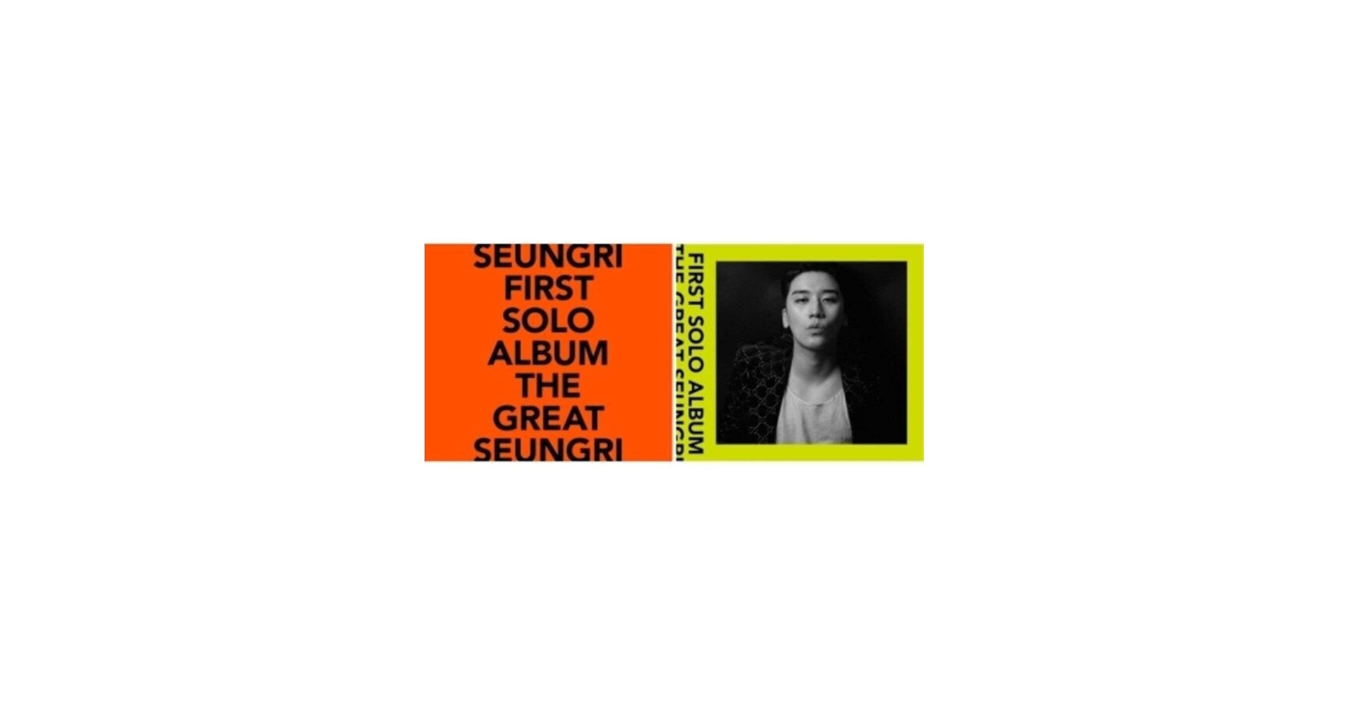 SEUNGRI - Great Seungri (Random Cover) - Amazon.com Music
