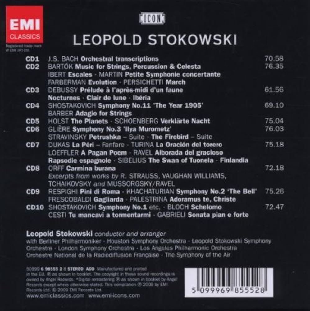 Leopold Stokowski - Leopold Stokowski: Icon - Amazon.com Music