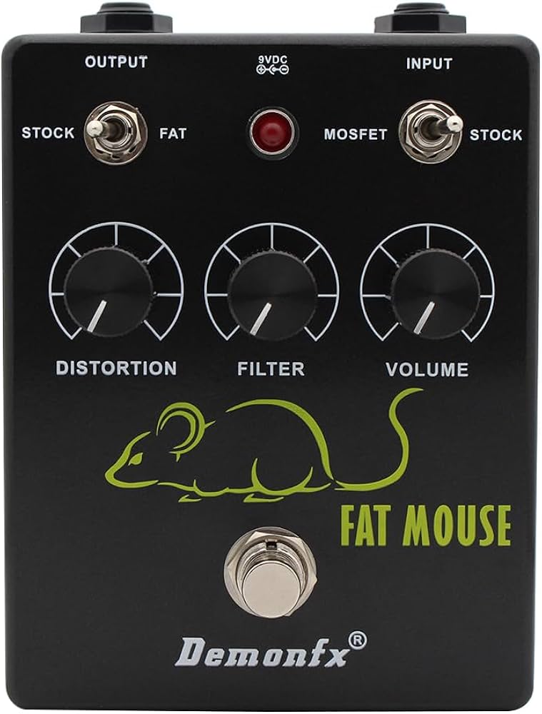 Amazon | Demonfx FAT MOUSE/Distortion - FUZZ ディストーション