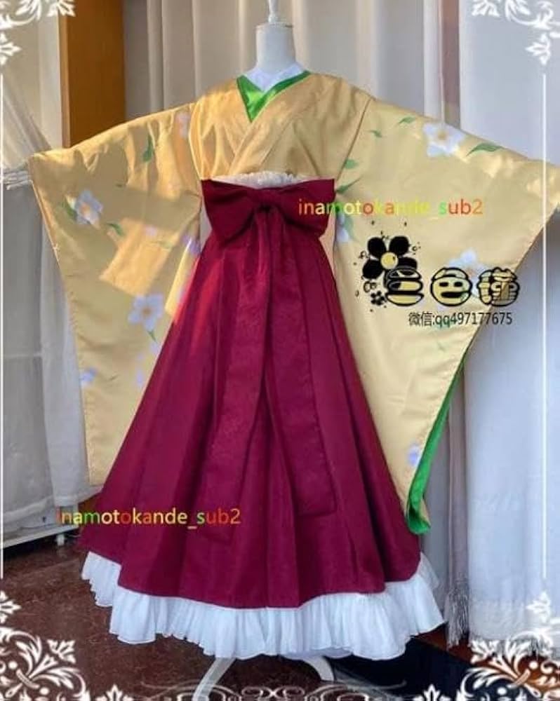 Amazon.co.jp: 稗田阿求 コスプレ衣装(ウィッグ 靴別売り) : ホビー