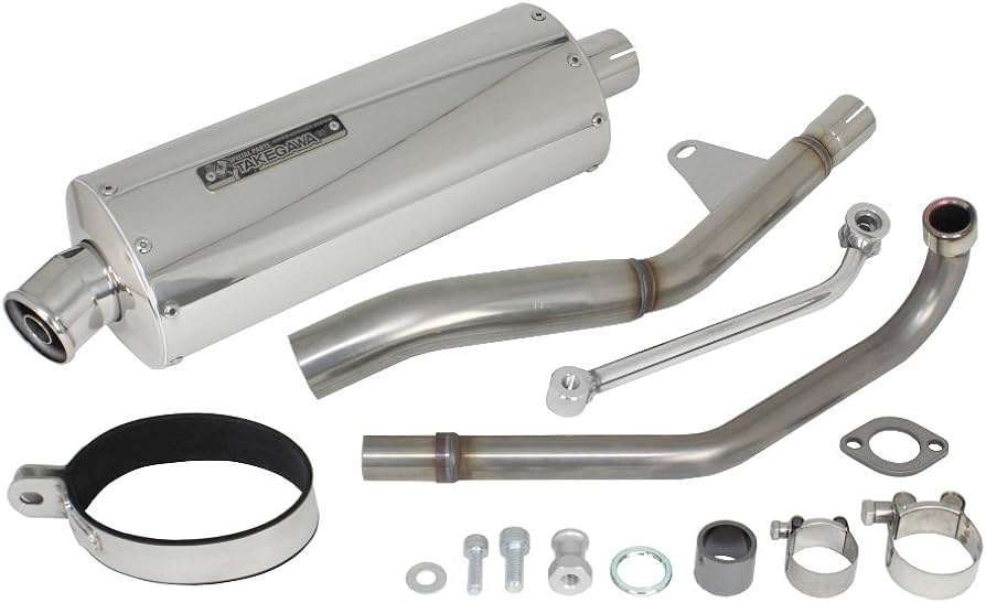 Amazon | スペシャルパーツ武川 パワーサイレントオーバルマフラー