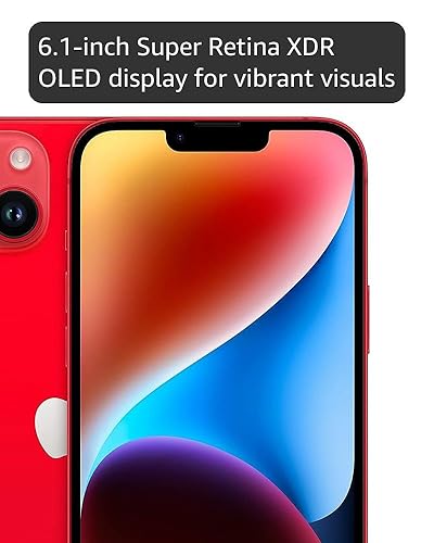 Amazon.com: Apple iPhone 14, 128GB, (PRODUCT) Red - Unlocked