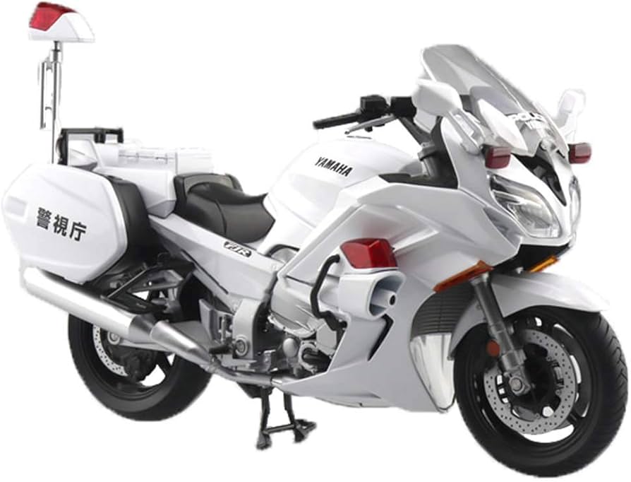 Amazon | スカイネット 1/12 完成品バイク YAMAHA FJR1300P 白バイ