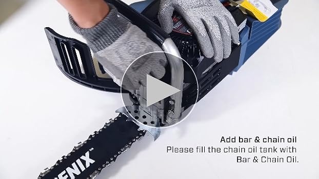 Amazon.com : SENIX 4-Cycle 18-Inch Gas Chainsaw | 49cc Cordless