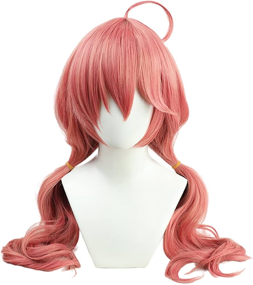 Amazon.co.jp: コスプレウィッグ 耐熱ウィッグ さくらみこ 変装用