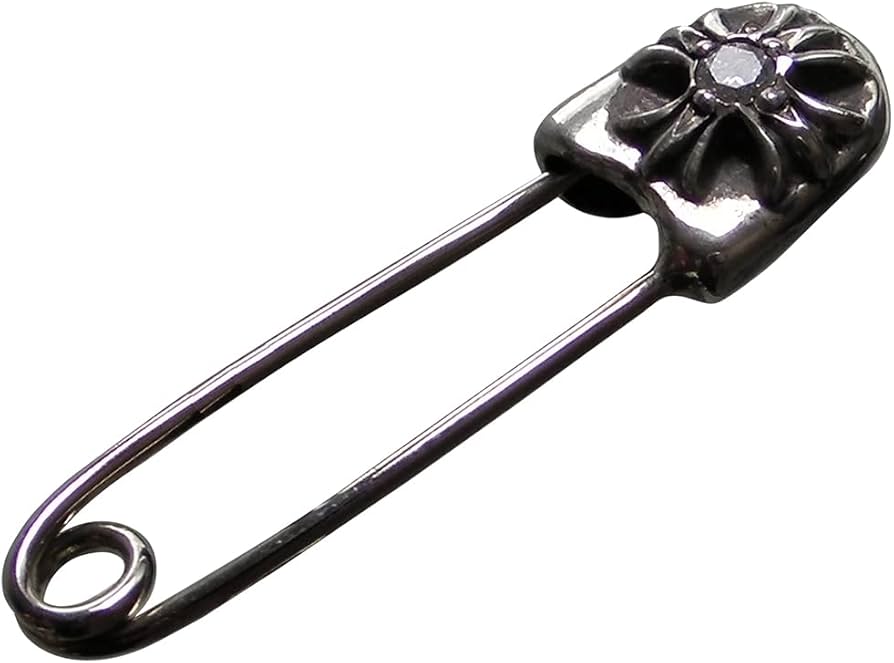 Amazon.co.jp: CHROME HEARTS #2 SAFETY PIN CH PLUS W/DIAMOND クロム