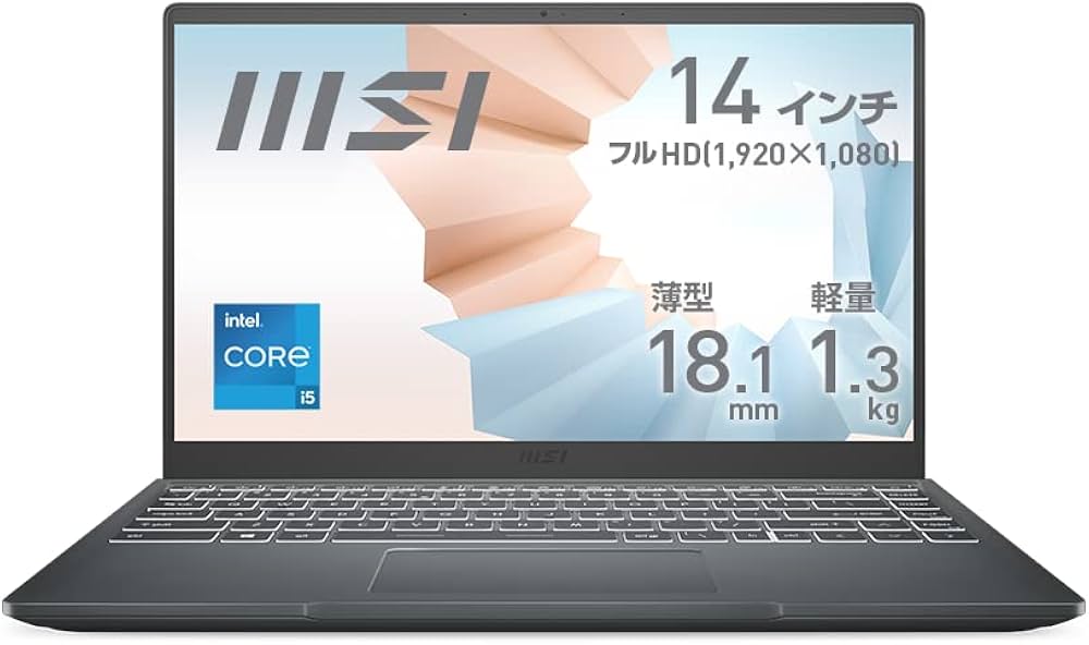 Amazon.co.jp: MSI 【第11世代Coreプロセッサー搭載・薄型軽量】MSI