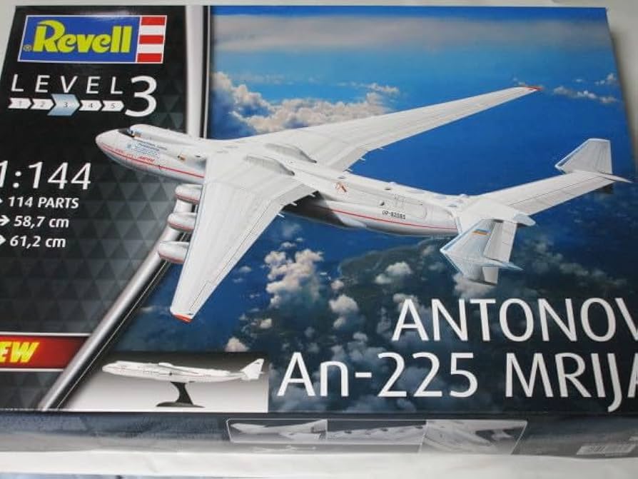 Amazon.co.jp: ドイツレベル 1/144 アントノフ AN-225 ムリーヤ
