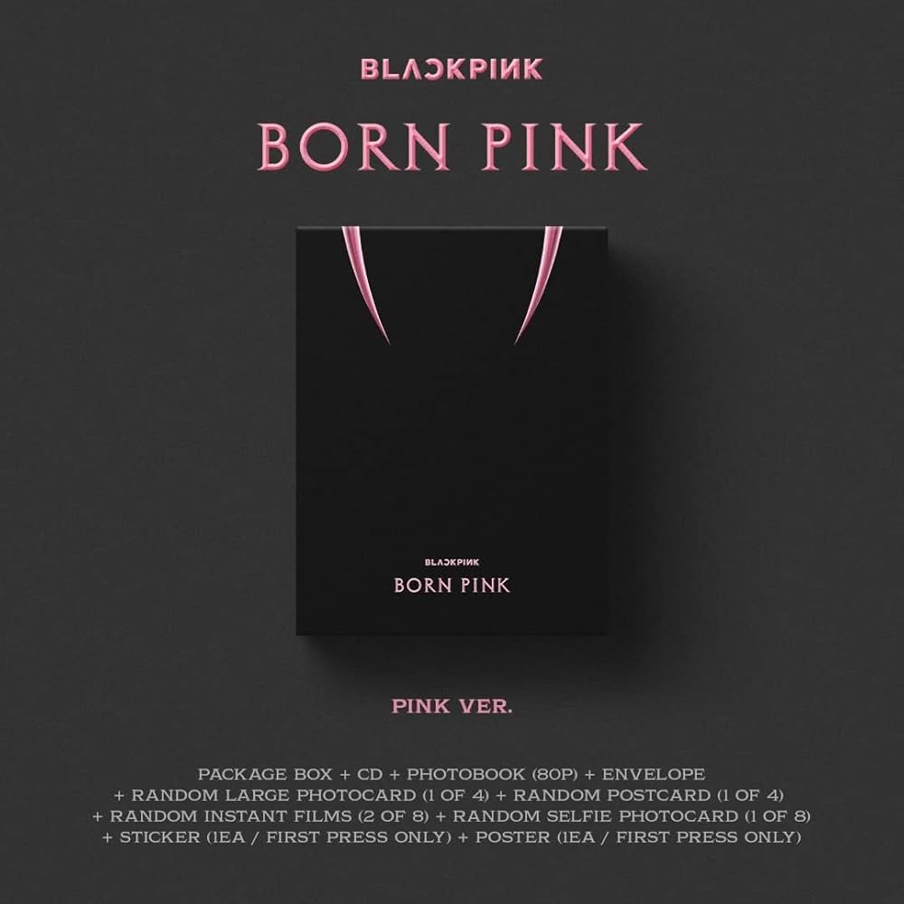 BLACKPINK - BORN PINK[Standard CD Boxset – Version A / PINK
