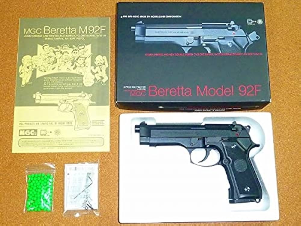 Amazon.co.jp: 絶版品 MGC BERETTA ベレッタ M92F ガスガン R4815 : ホビー