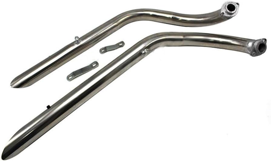 Amazon.co.jp: 排気マフラーパイプ カワサキ用バルカン 400 800 用