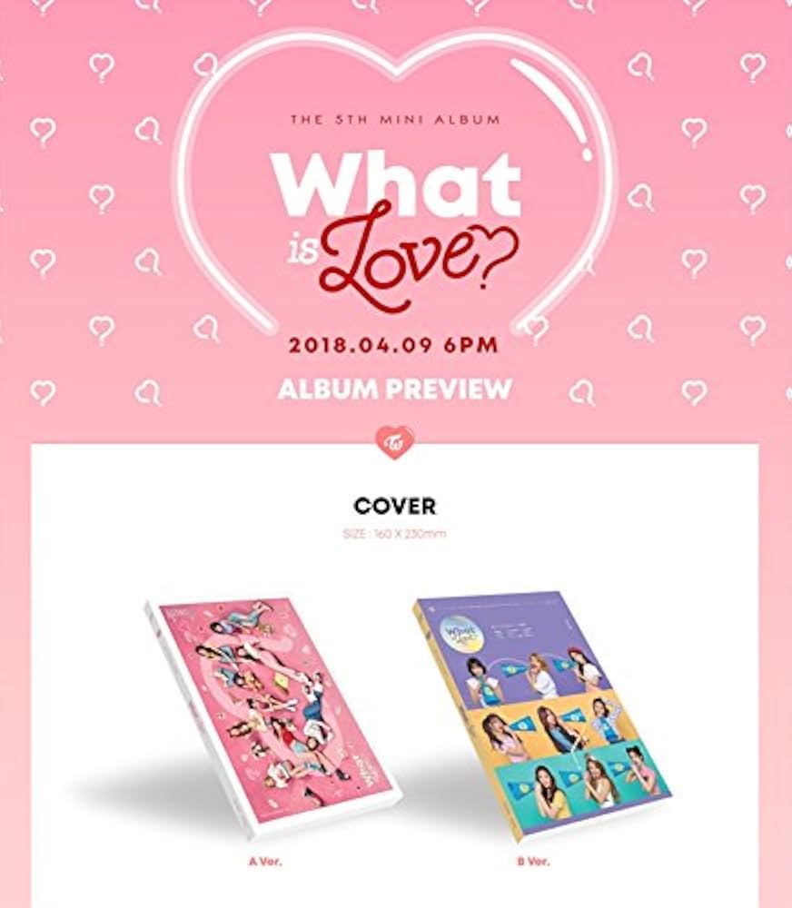 Amazon.co.jp: TWICE - ミニ5集アルバム[WHAT IS LOVE?] (B Ver