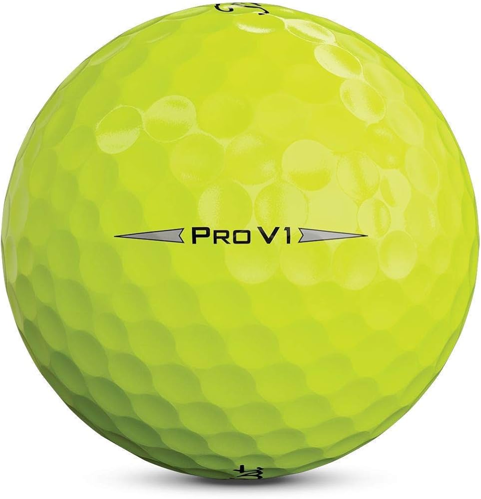 Amazon.co.jp: Titleist 24 Pro V1 2019 中古ゴルフボール (イエロー