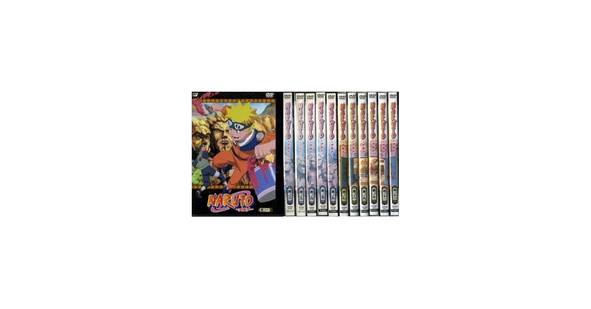 Amazon.co.jp: NARUTO 全12巻セット [レンタル落ち] : DVD