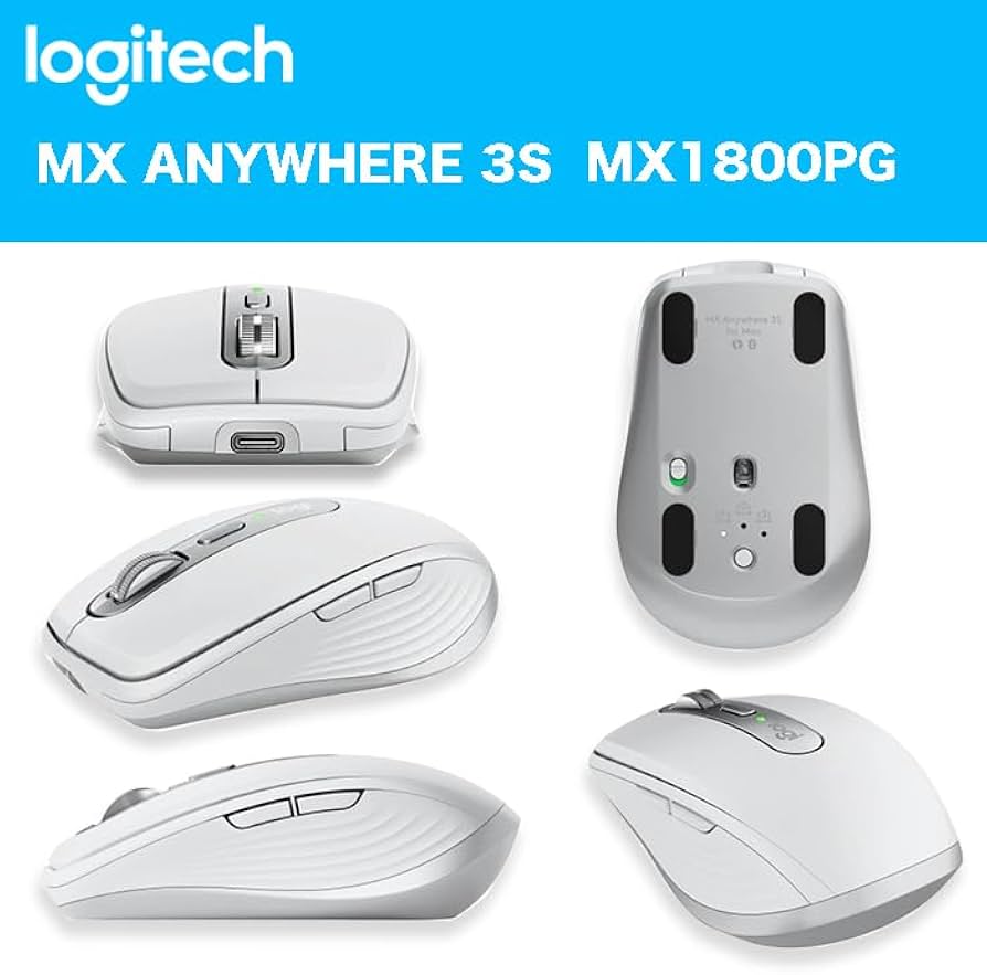 Amazon | ロジテック MX ANYWHERE 3S MX1800GR/PG 静音 マウス