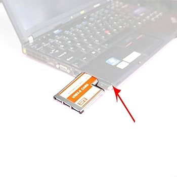 Amazon.com: JMT 3 Ports Hidden Inside USB 3.0 to Expresscard 54mm