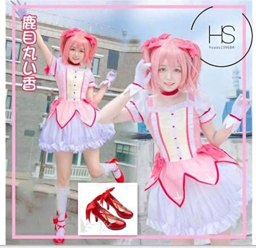 Amazon.co.jp: 欣缘_COSPLAY鹿目まどか 魔法少女まどか☆マギカ