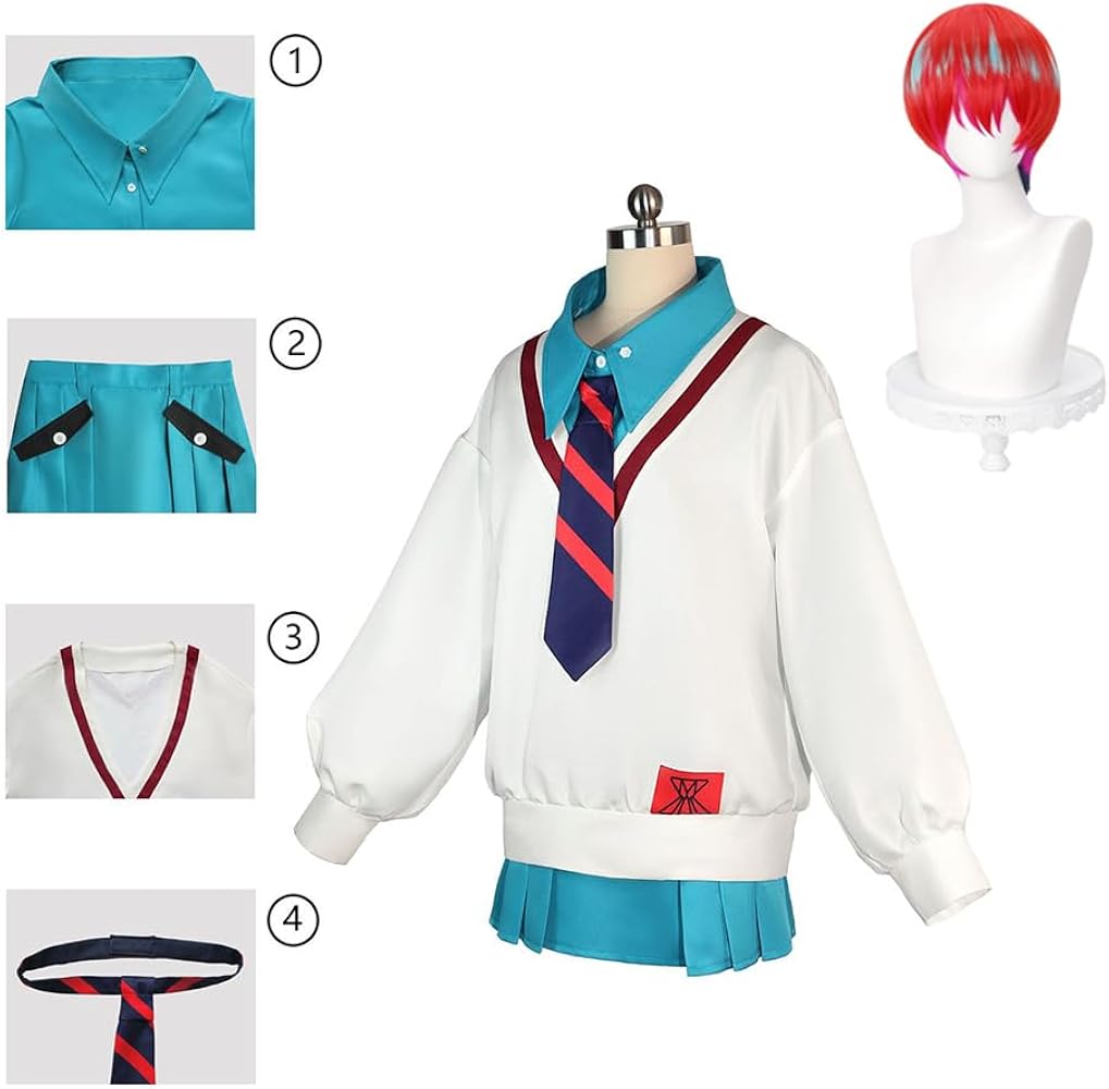 Amazon.co.jp: [Vipbugo] ガンダム ジークアクス コスプレ セット