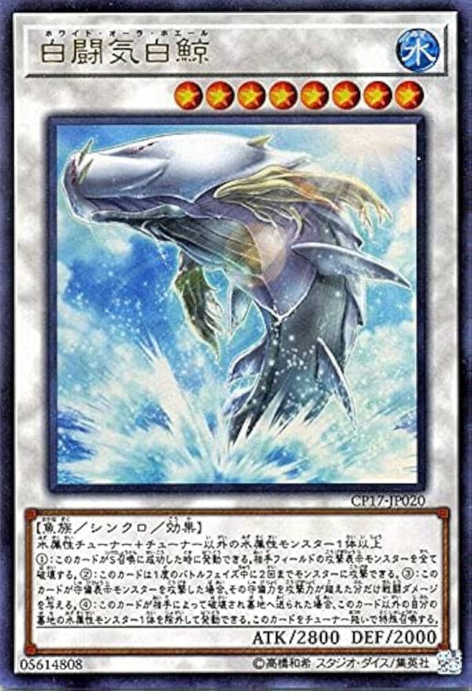 Amazon.co.jp: 遊戯王/白闘気白鯨（ウルトラレア）/コレクターズパック