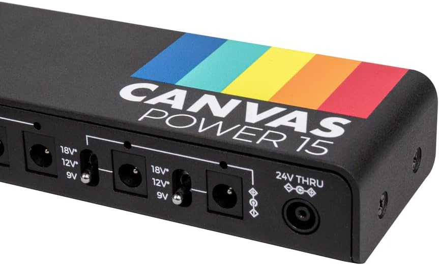 Walrus Audio Canvas Power 15 - 15系統の出力を備えたハイスペックな