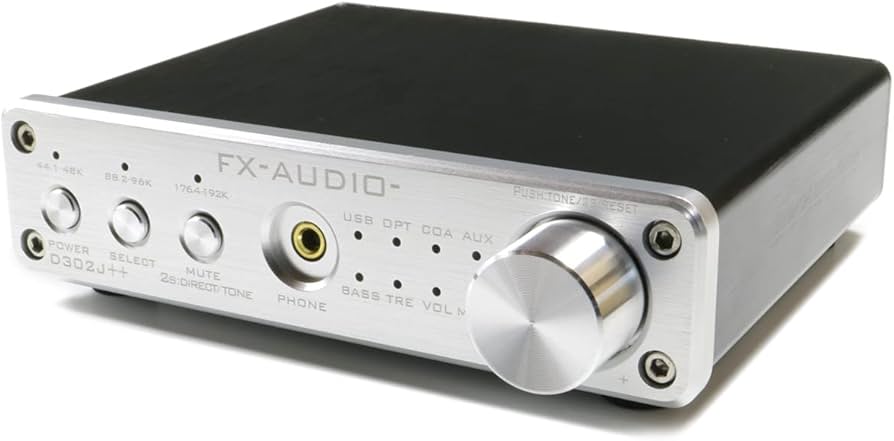 Amazon.co.jp: FX-AUDIO- D302J++[シルバー] ハイレゾ対応デジタル