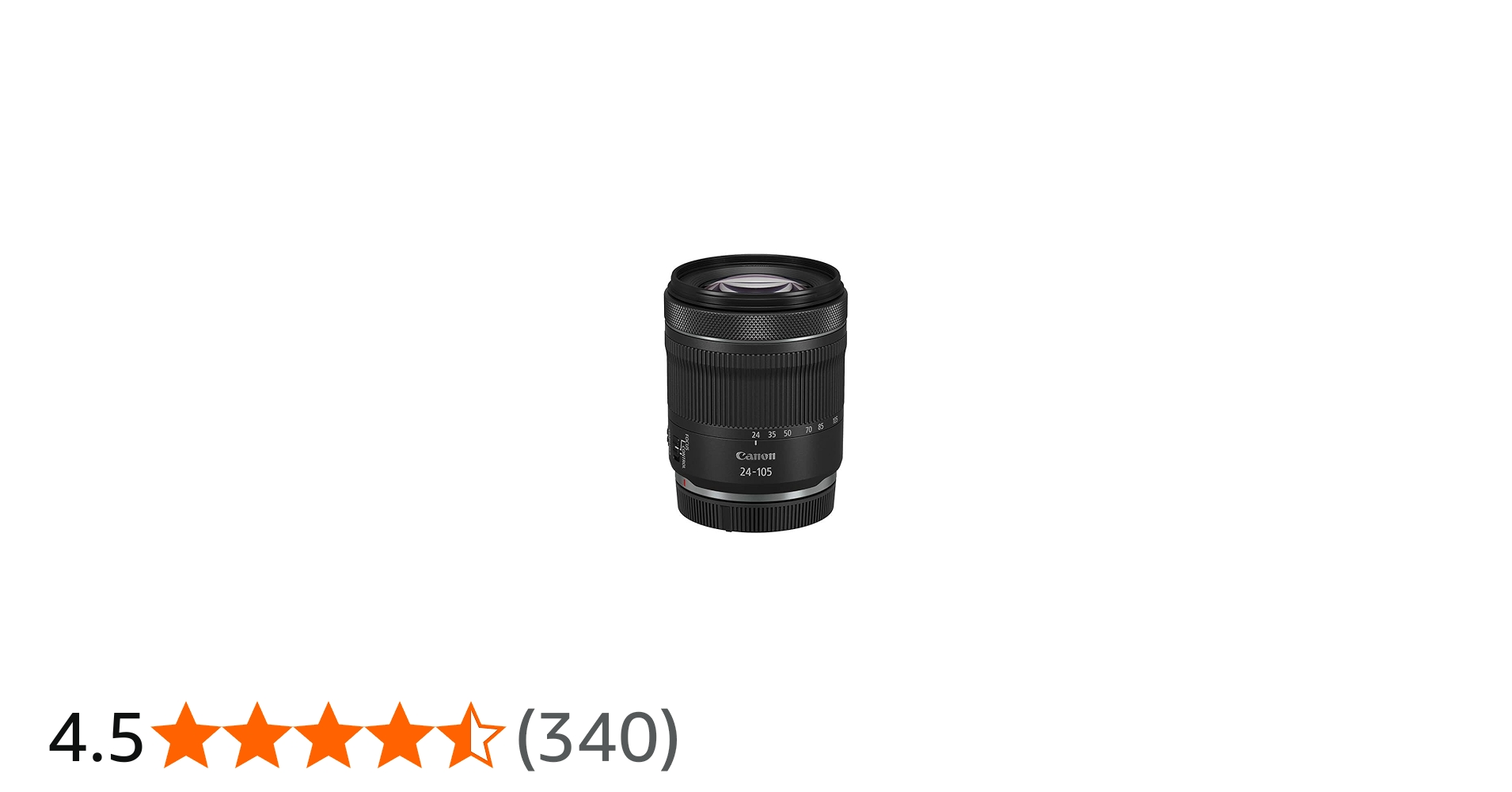 Canon RF 24-105mm F4-7.1 IS STM Lens, Standard Zoom, 5-Speed