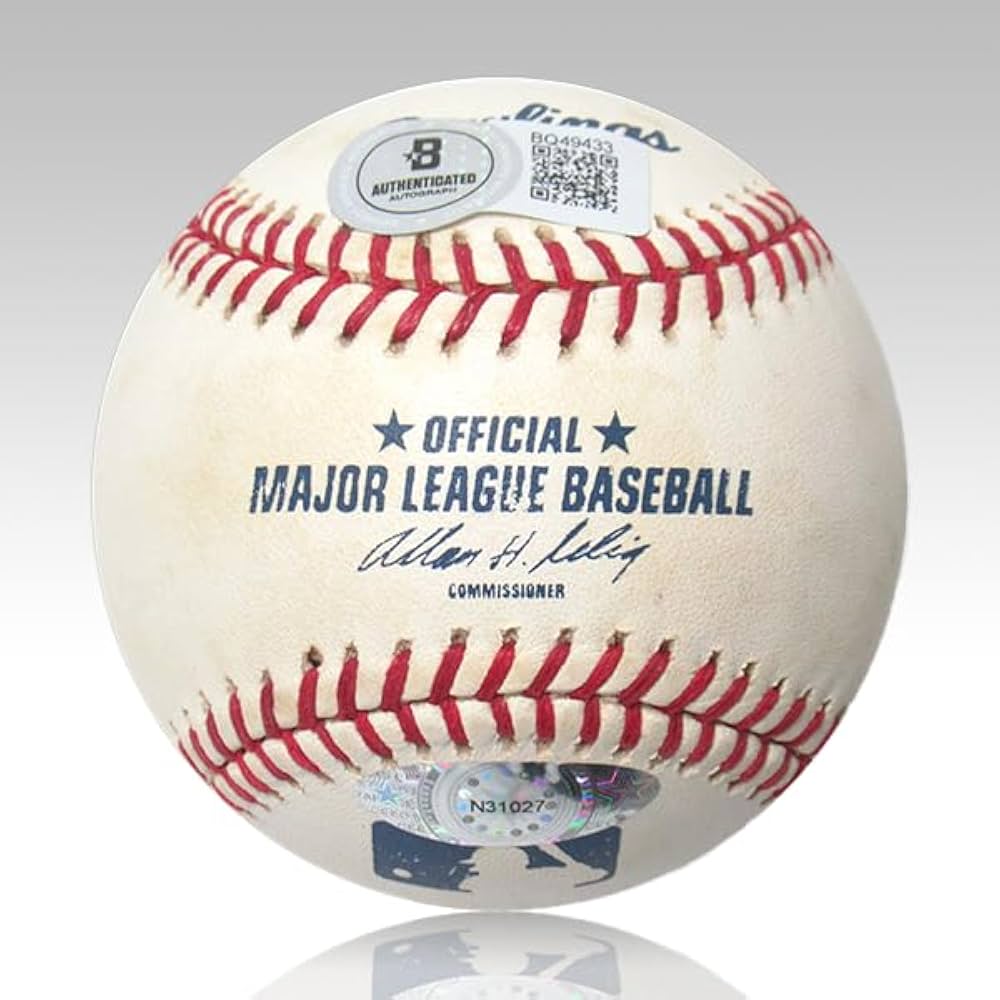 Amazon | 野茂英雄 直筆 サイン 入り ボール ベケット社 筆跡鑑定 証明