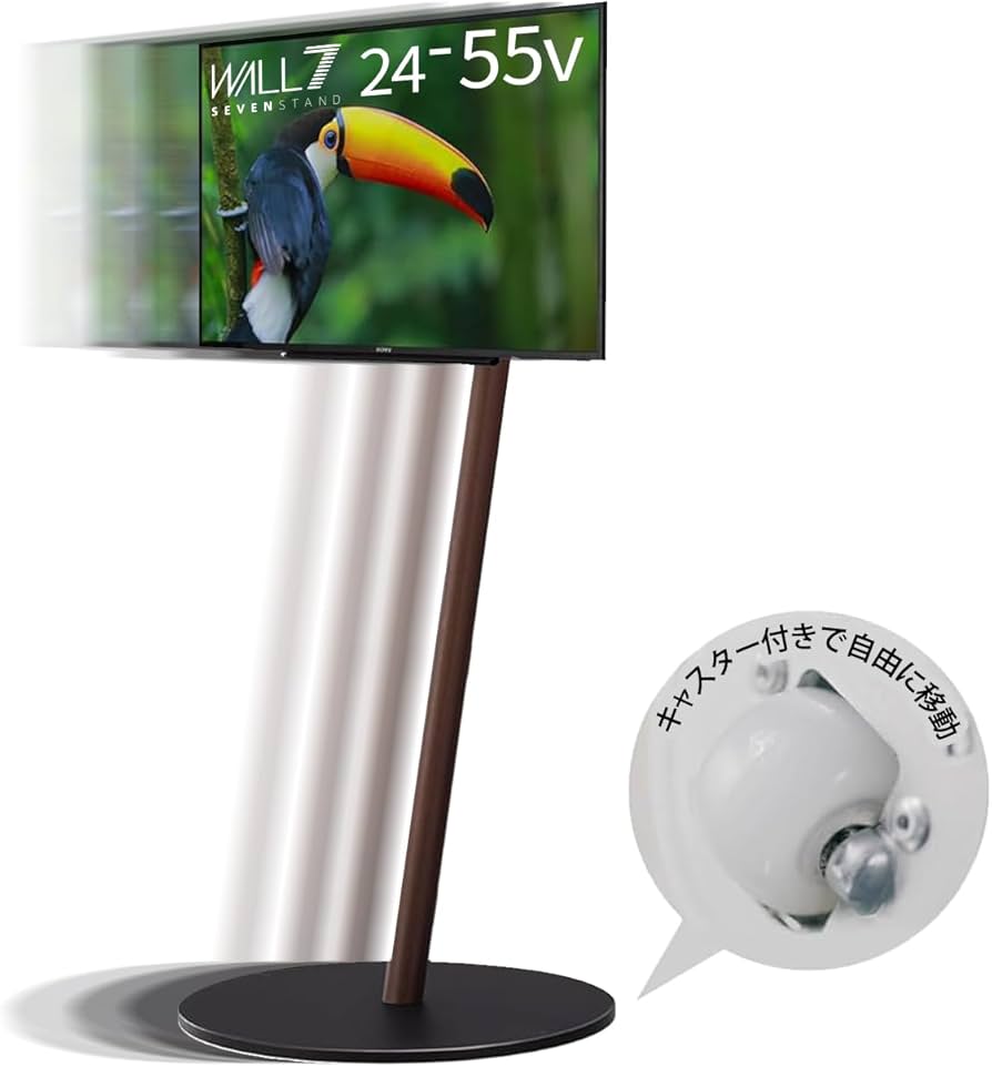 Amazon.co.jp: WALL 【デザイン賞4冠】 A2 CASTER BASE テレビスタンド