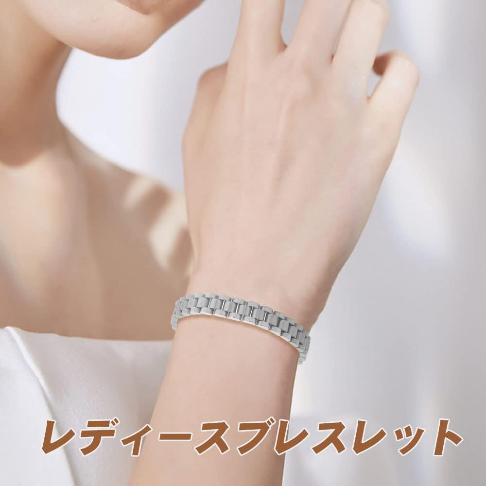 Amazon | HAQI 静電気除去ブレスレット レディース 健康 ゲルマニウム