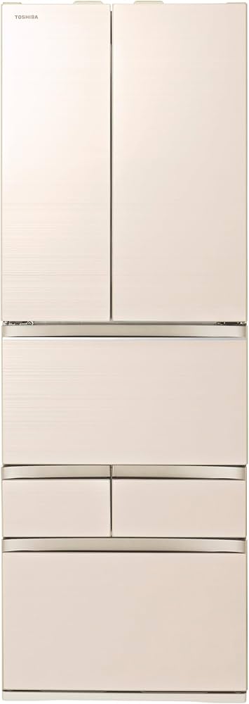 Amazon.co.jp: TOSHIBA(東芝) 冷蔵庫 幅65.0㎝ 508L フレンチドア GR