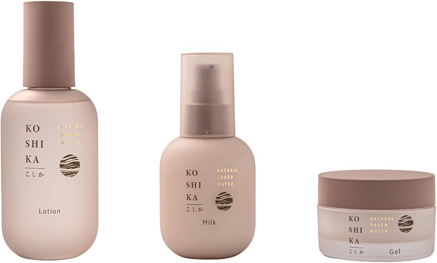 Amazon.co.jp: KO SHI KA こしか ローション ミルク ジェル3点セット