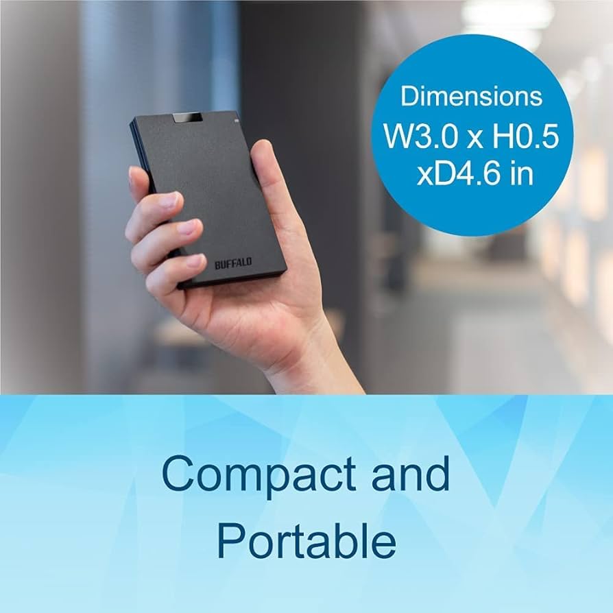 Amazon.com: BUFFALO External SSD 2TB - Compatible with PS4 / PS5