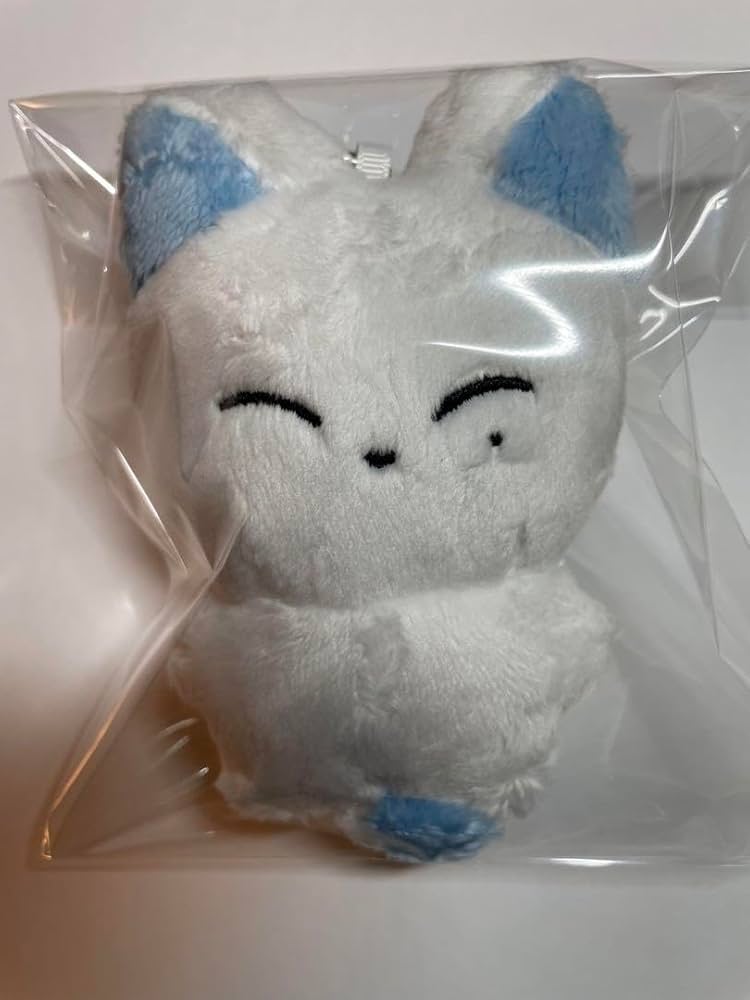 Amazon.co.jp: ソヌ チェーン付 10cm ぬいぐるみ ぬい キツネ 白