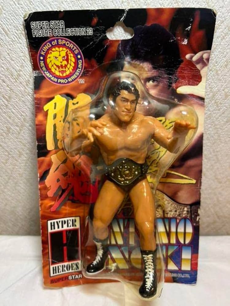 新日本プロレス アントニオ猪木&藤波辰巳フィギュア5体セット・限定