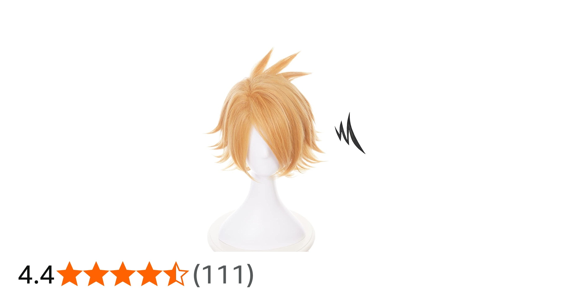 Amazon.co.jp: HIROAKIYA チャージズマ 上鳴電気 コスプレ ウィッグ 髪