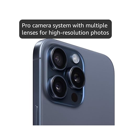 Amazon.com: Apple iPhone 15 Pro Max, 256GB, Blue Titanium