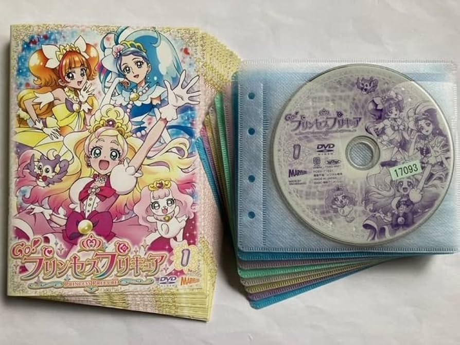 Amazon.co.jp: Go!プリンセスプリキュア 全16巻セット DVD レンタル版