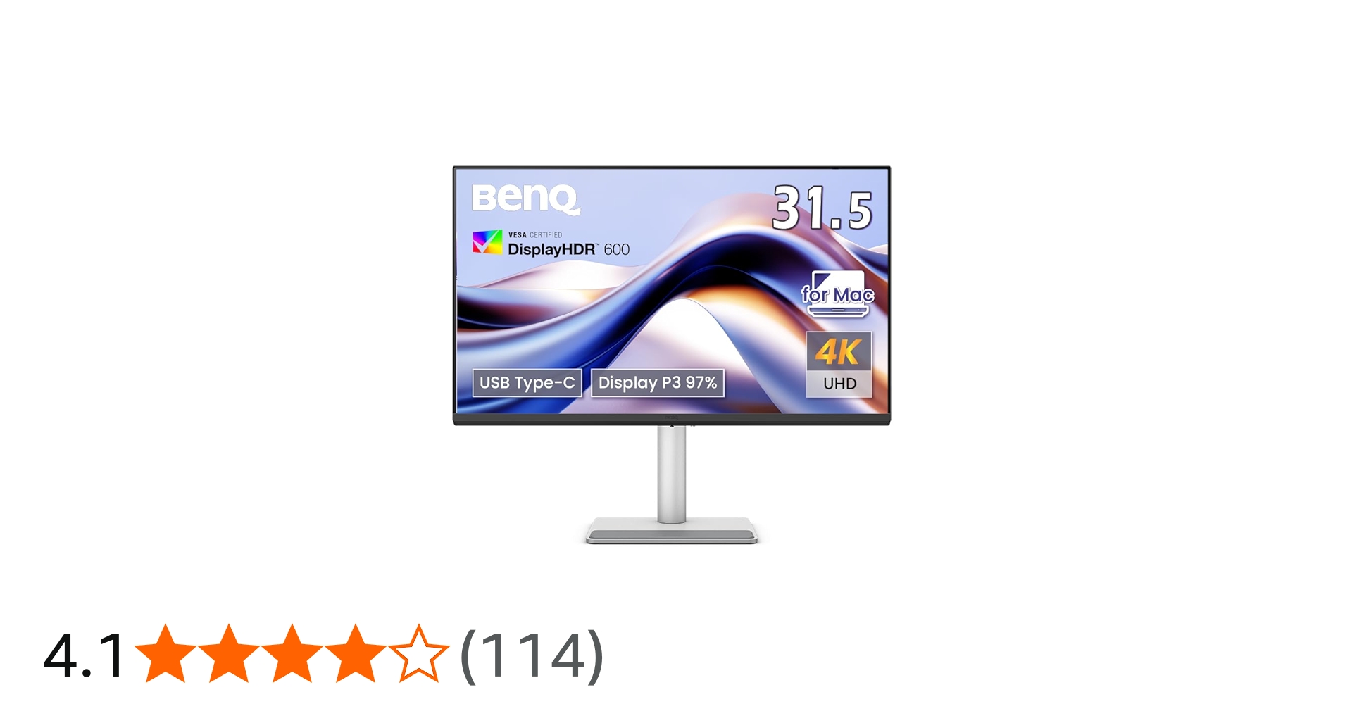 Amazon.co.jp: ベンキュージャパン BenQ Mac向けモニター MA320U (31.5