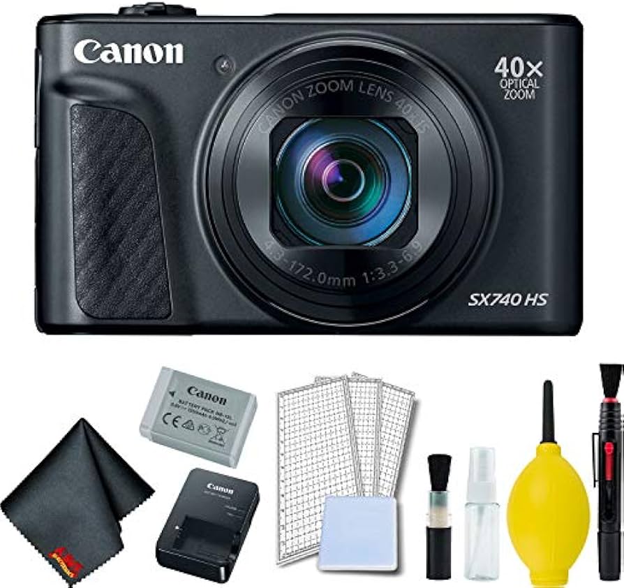 Amazon Canada: Canon PowerShot SX740 HS Digital Camera (Black