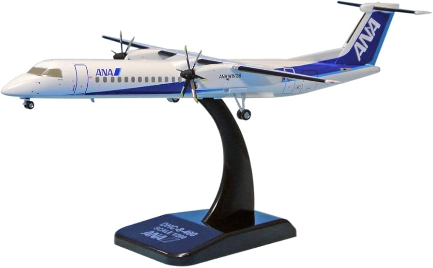 Amazon.co.jp: 全日空商事 1/200 DHC-8-400 ANAロゴ 完成品 : ホビー
