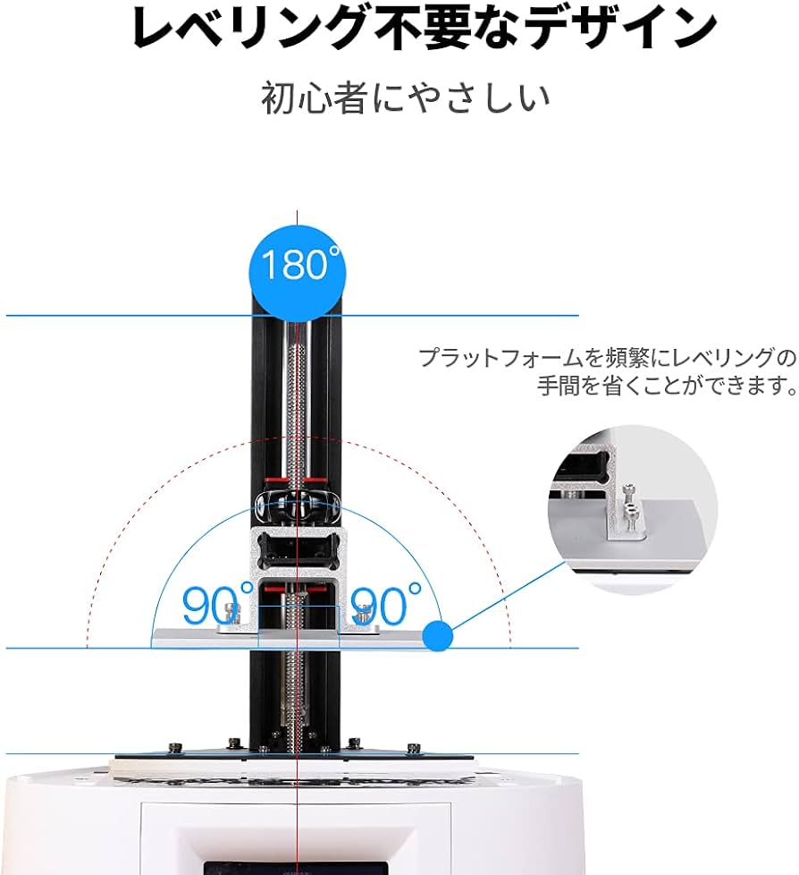 Amazon | NOVA3D Elfin3 Mini 3Dプリンター 2k mono 光造形 5.5インチ